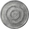 Ekena Millwork Traditional Reece Medallion (Canopies up to 5 7/8"), 24 3/8"OD x 1 1/8"P, Ultra Pure White Crackle CM24REUWC - alternate 1